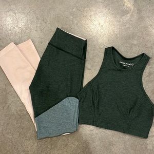 Outdoor Voices matching two-piece set